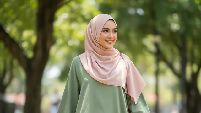Model Tunik dan Celana yang Nyaman untuk Lebaran Seharian (AI)