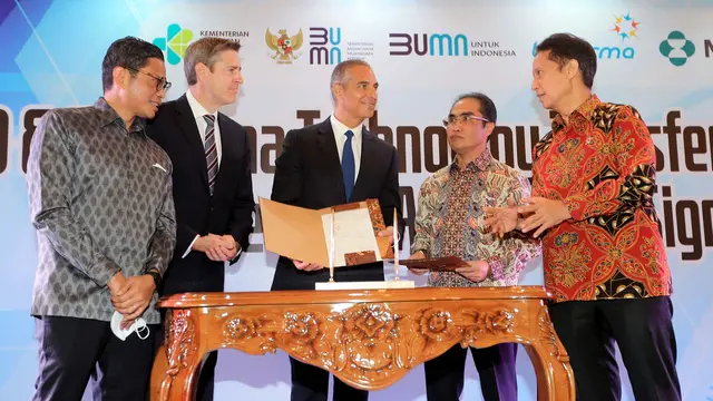 MSD dan Bio Farma Jalin Kerjasama Transfer Teknologi untuk Memproduksi Vaksin