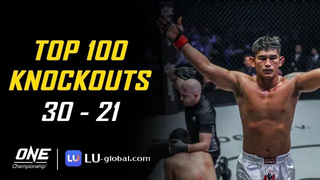 Top 100 Knockouts di One Championship, Pukulan Mematikan Aung La N Sang Jatuhkan Petarung Jepang