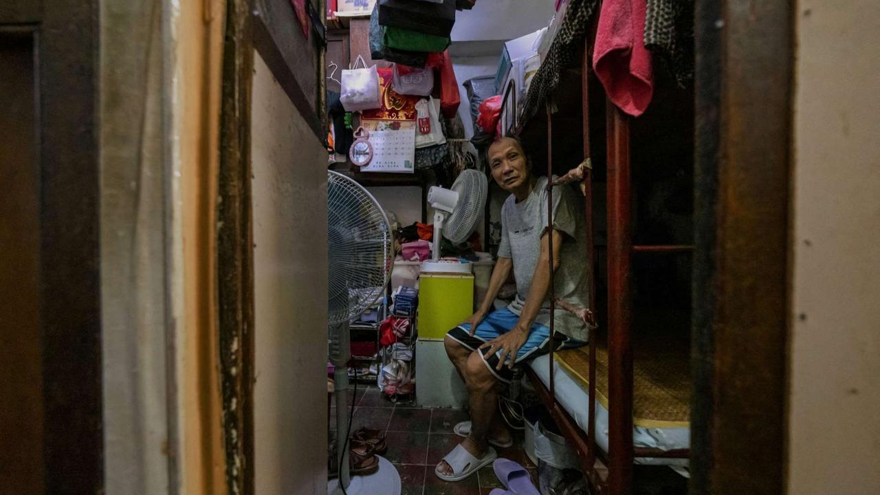 Rumah peti mati di Hong Kong