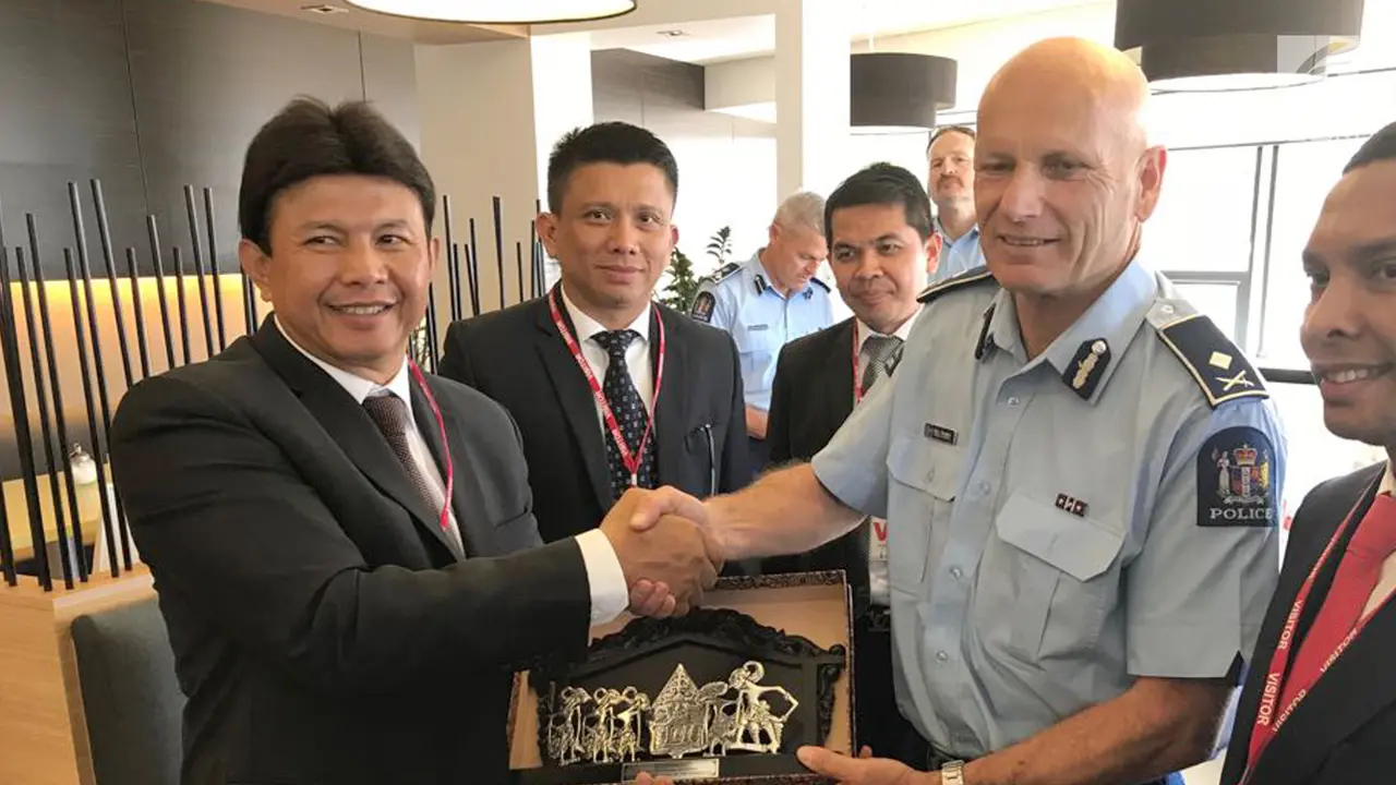 Bareskrim Polri Jalani Kerjasama Kepolisian Selandia Baru