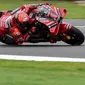 Posisi pertama tetap dimiliki Pecco Bagnaia yang harus puas dengan podium kedua pada balapan kali ini. Pembalap asal Italia itu meraih 214 poin. (AP Photo/Rui Vieira)