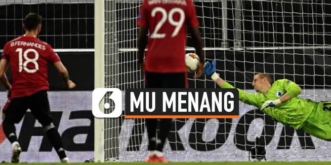VIDEO: Menang Tipis 1-0, MU Lolos ke Semifinal Liga Europa
