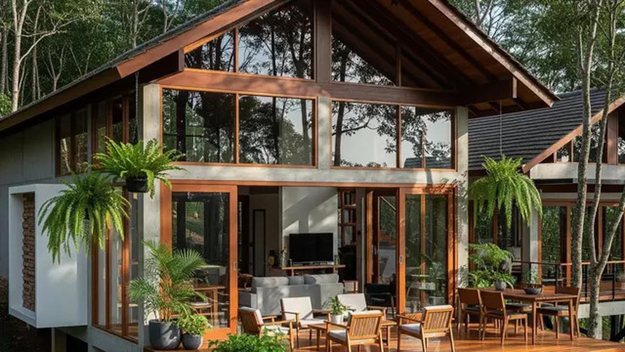 10 Rumah Sederhana Berbentuk Panggung dengan 5 Kamar di Desa, Inspirasi Hunian Nyaman dan Estetik