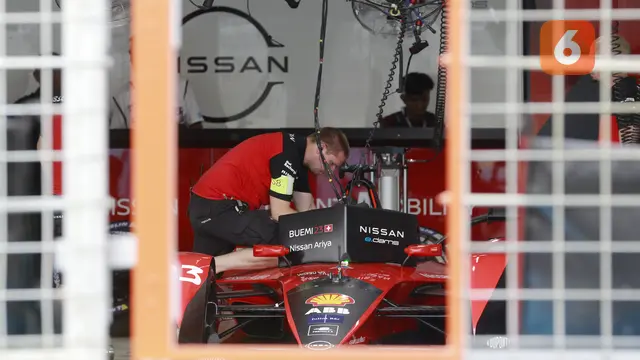 Sesi Shakedown Formula E Jakarta