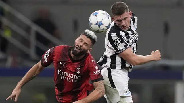 Liga Champions AC Milan vs Newcastle United