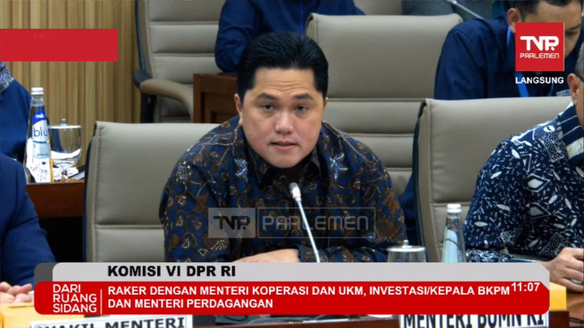 Anggaran Tetap saat Target Dividen Rp 90 Triliun, Begini Respons Erick Thohir Berita Viral Hari Ini Jumat 20 September 2024