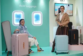 Melihat desain koper rancangan Acer yang ramah lingkungan dan stylish (Acer)