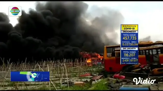 Fokus Pagi ini mengangkat berita-berita sebagai berikut, Rumah Kos Terbakar, 1 Bocah Tewas, Banjir Lahar Dingin Gunung Semeru, Rumah Longsor Ke Sungai, Hiu Paus Terdampar Di Taman Bakau.