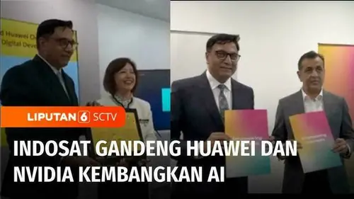 VIDEO: Indosat Ooredoo Hutchison Gandeng Huawei dan NVIDIA untuk Kembangkan AI di Indonesia