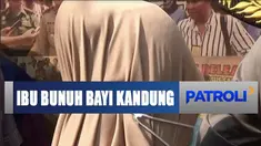 Dia juga sampai hati menumpahkan kekesalan dengan mencubit darah dagingnya yang tak berdosa. Terdapat sejumlah luka memar di tubuh korban.