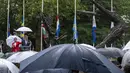 <p>"Hari ini saya berdiri di sini di depan Anda sebagai Raja Anda dan sebagai bagian dari pemerintahan. Hari ini saya meminta maaf pada diri saya sendiri," kata Raja. (AP Photo/Peter Dejong, Pool)</p>