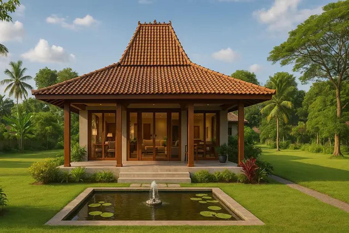 7 Ide Model Rumah Joglo Sederhana Tapi Indah di Kampung, Adem dan Nyaman Ditinggali usai Pensiun
