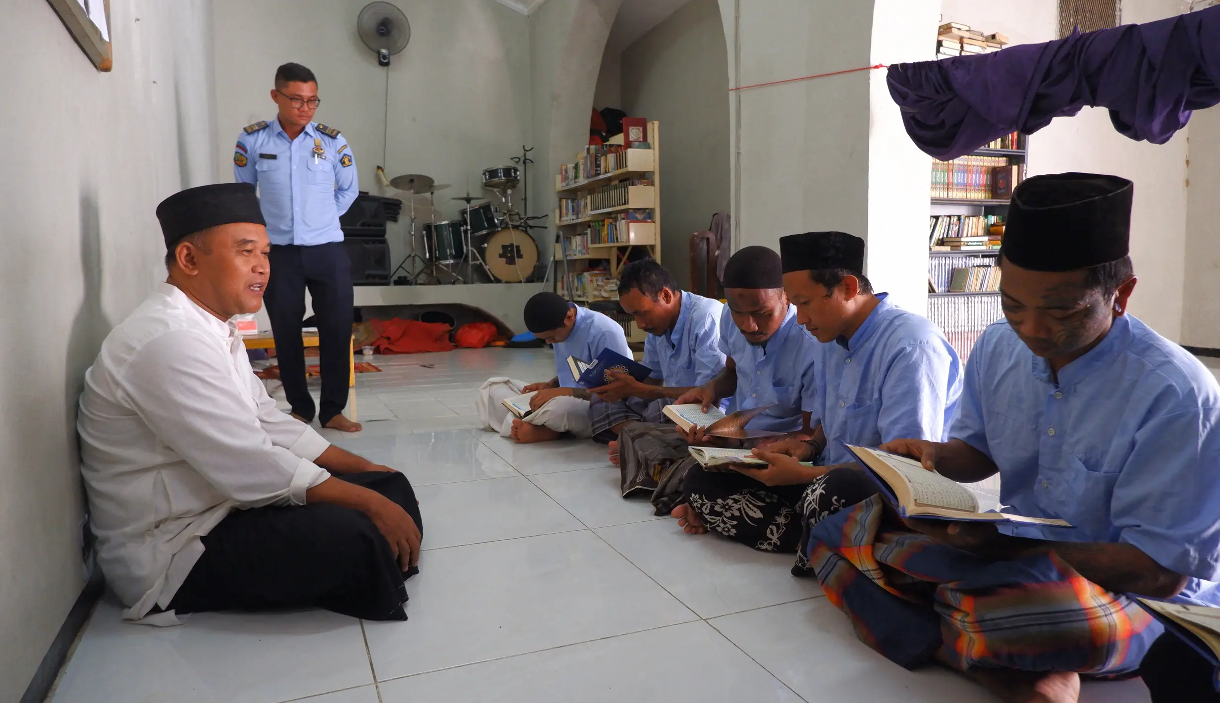 Potret Narapidana di Penjara Serang Isi Ramadhan dengan Membaca Al ...