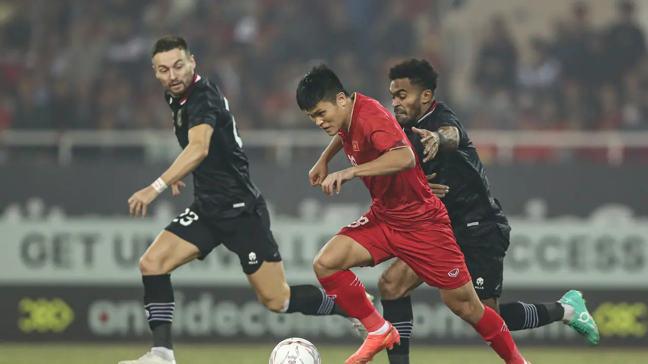 Vietnam Vs Timnas Indonesia dalam babak semifinal Piala AFF 2022 di My Dinh National Stadium, Hanoi.