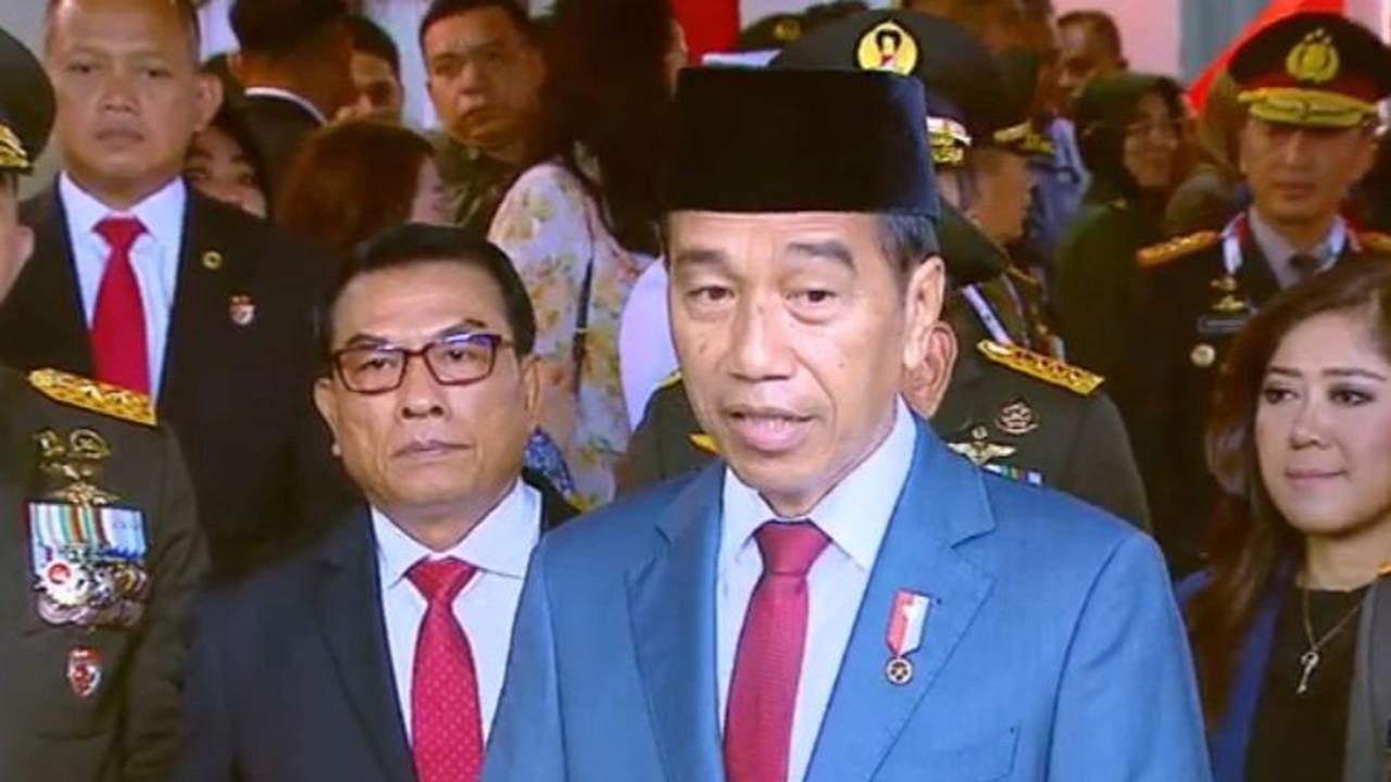 Presiden Jokowi Ungkap Alasan Pemberian pangkat Kehormatan