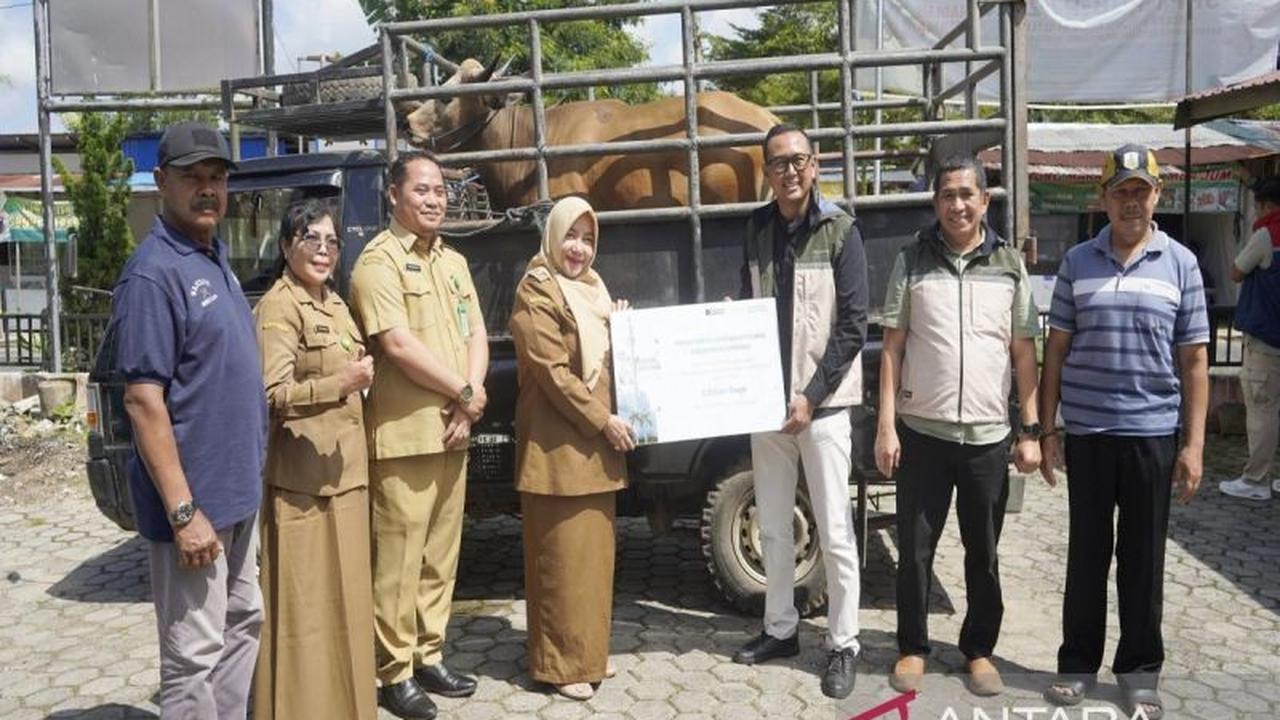 Bandara Syamsudin Noor Bagikan Protein Hewani, Tingkatkan Gizi Warga Sekitar Lewat Program TJSL