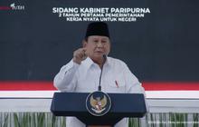 Kritik Kabinet Gemuk Dijawab Prabowo, Ini Pembanding yang Dipakai