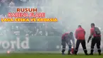 Laga matchday kedua Grup D antara Rep.Ceska vs Kroasia yang berakhir dengan skor 2-2 diwarnai insiden rusuh di Stade Geoffroy Guichard, Saint-Etienne, Jumat (17/6/2016).