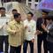 Presiden Prabowo Subianto melakukan kunjungan kerja ke Bandung dengan menggunakan kereta cepat Whoosh. (Foto: Liputan6.com/Nanda Perdana Putra).