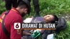 thumbnail polisi dirawat di hutan