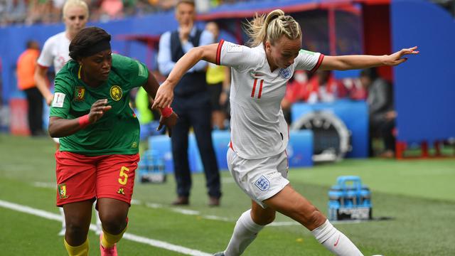 Timnas Inggris saat bertemu Kamerun di Piala Dunia Wanita 2019