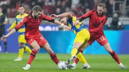 Bermain di depan publik San Siro, AC Milan malah kalah 0-1 dari tim yang berada di peringkat ke-12 klasemen Serie A. (AP Photo/LaPresse/Spada)