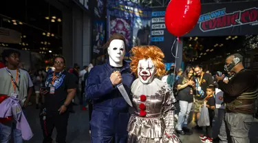 Cosplayer di New York Comic Con 2022  (Foto: Charles Sykes/Invision/AP)