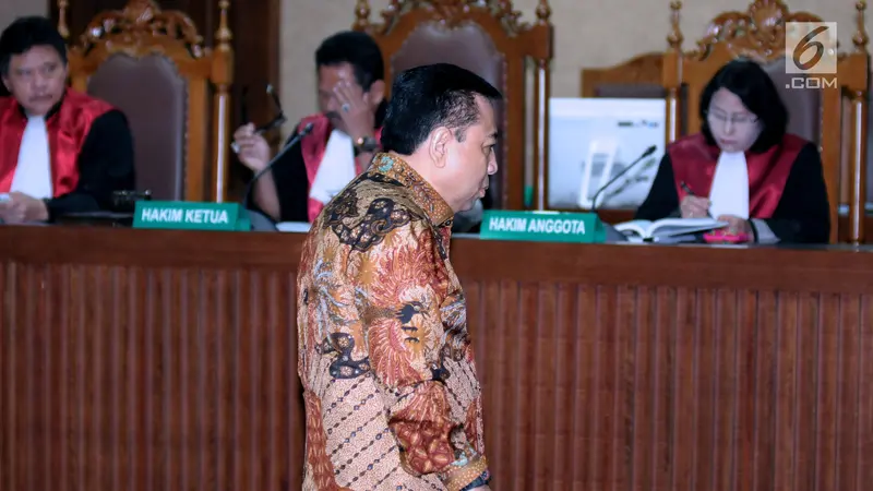 Divonis Bersalah, Setya Novanto Dihukum 15 Tahun Penjara