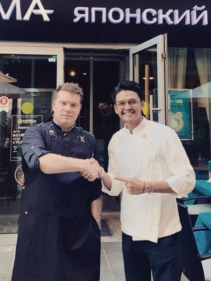 Chef Aziz Amri di Rusia (Instagram/azizamree)