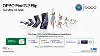 Oppo Find N2 Flip dan Enco X Wimbledon Special Edition resmi dijual di Indonesia (Oppo Indonesia)