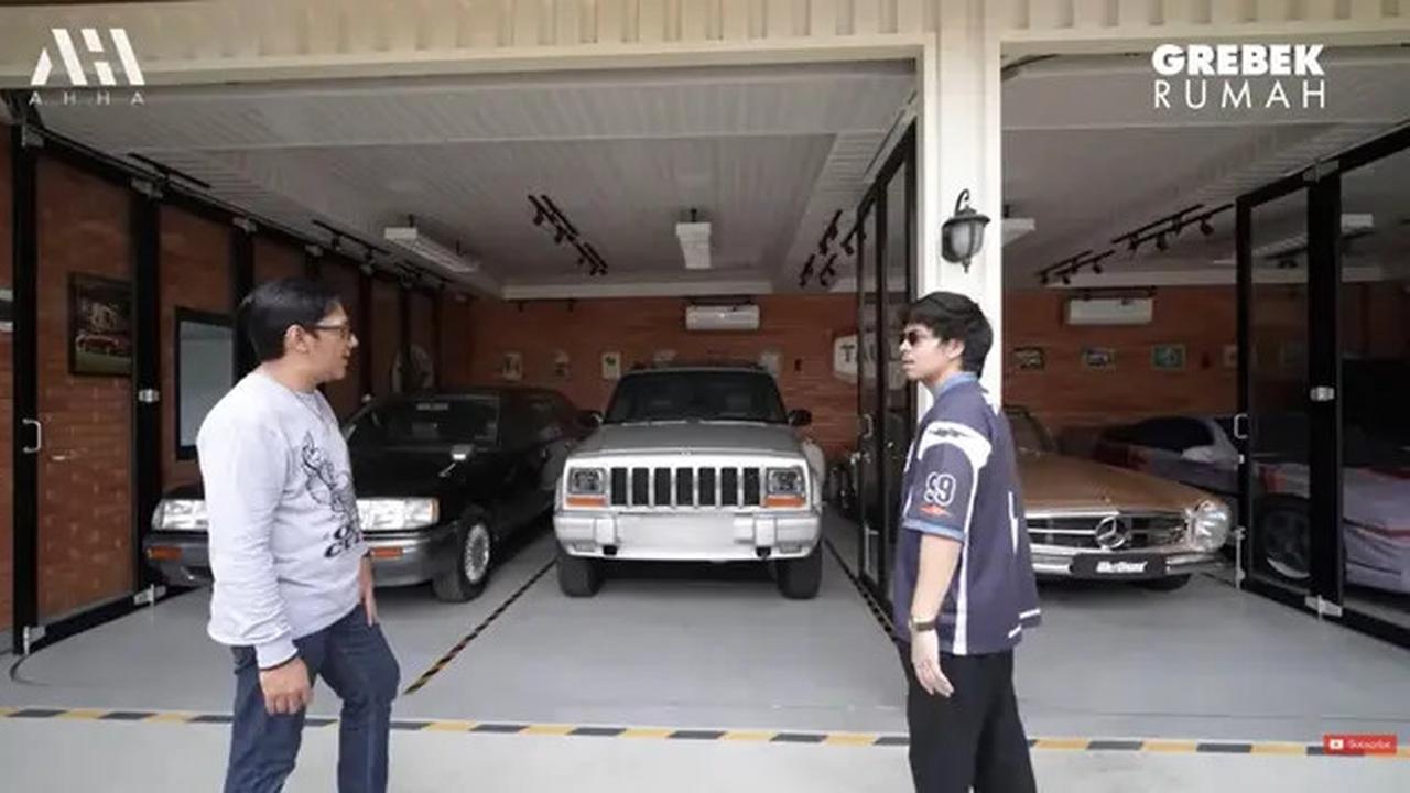 Potret Garasi Rumah Andre Taulany di Bintaro, Penuh Koleksi Kendaraan yang Bikin Kagum