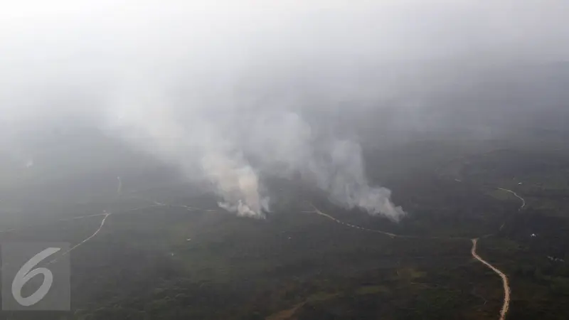 20151027-Begini Penampakan Kabut Asap di Kalimantan Timur