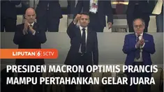 Kesuksesan Prancis ke final Piala Dunia 2022 Qatar disambut suka cita para pendukung. Sang Presiden, Emmanuel Macron pun optimistis Kylian Mbappe dan kolega bisa mempertahankan mahkota juara, dengan tetap menghormati Lionel Messi dan timnas Argentina...