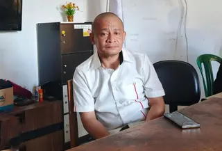 Ketua DPC Hanura Kota Kupang, Indra Wahyudi Erwin Gah (Ola Keda/Liputan6.com)