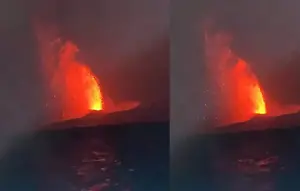 Anak Krakatau Erupsi, Akses Wisatawan ke Pulau Sebesi Ditutup Sementara