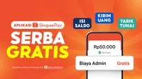 Serba Gratis di ShopeePay: Ini Cara Kirim Uang, Top Up, dan Tarik Tunai Tanpa Biaya