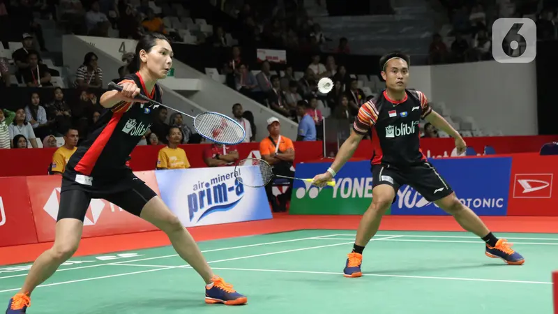 Hafiz / Gloria Tersingkir dari Indonesia Master 2020