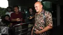 Teguh Hendrawan usai menjalani pemeriksaan di KPK, Jakarta, Rabu (13/7). Teguh Hendrawan diperiksa terkait kasus dugaan TPPU pembahasan Rancangan Peraturan Daerah Kawasan Tata Ruang Kawasan Strategis Pantai Jakarta Utara. (Liputan6.com/Johan Tallo)