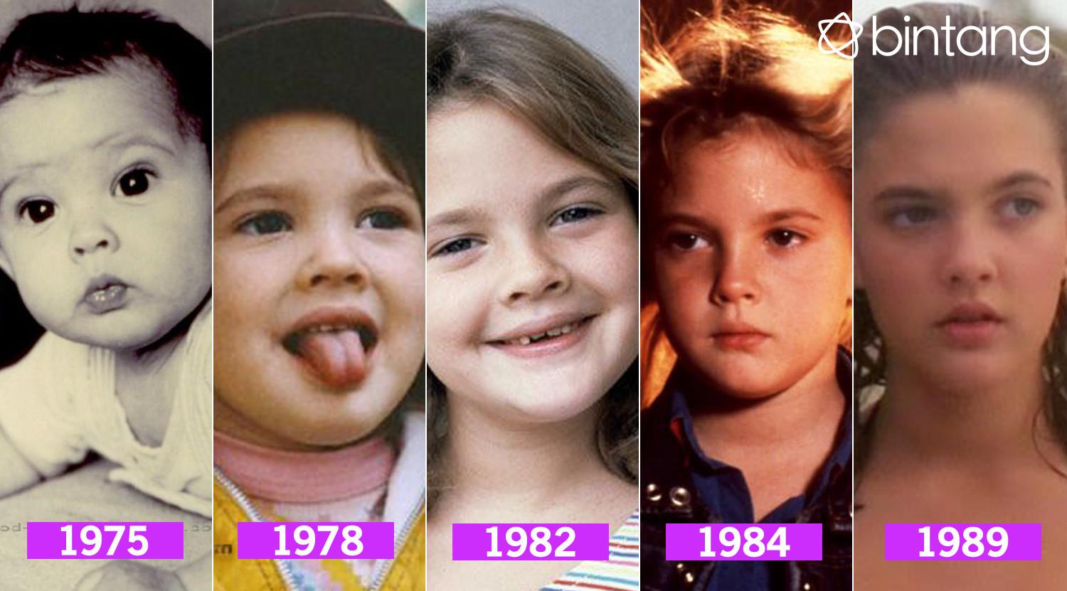 Metamorfosa Drew Barrymore Bintang Yang Masa Kecilnya Kelam News Entertainment Fimela Com