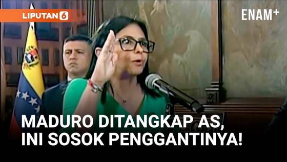 Maduro Ditangkap AS, Delcy Rodríguez Resmi Jadi Presiden Sementara Venezuela