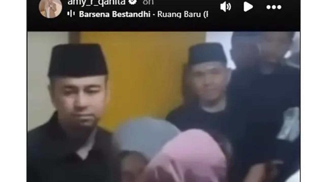 5 Potret Raffi Ahmad Kunjungi Rumah Duka Alm. Affan Kurniawan, Ditemani Amy Qanita