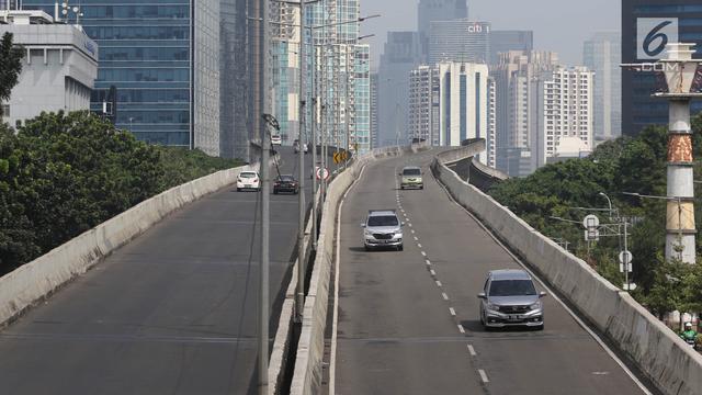 Libur Pilkada Jalanan di Ibu Kota Jakarta Tampak Lengang