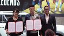 Clash of Legends Jakarta menghadirkan para legenda sepak bola dunia dalam sebuah pertandingan prestisius antara pemain-pemain legendaris dari klub bola Barcelona & Real Madrid yang mengedepankan sportivitas, hiburan, serta nilai historis olahraga yang telah menginspirasi banyak generasi. (Bola.com/Nur Iman Ali)