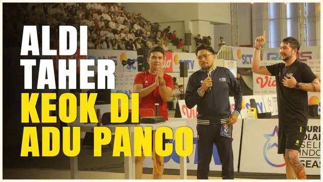 VIDEO: Aldi Taher Keok dari Donny Michael dalam Turnamen Adu Panco di TOSI Season 3