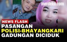 VIDEO: Pasangan Polisi & Bhayangkari Gadungan Ucapkan Maaf Usai Diciduk