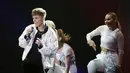 HRVY acara Youtube Fanfest 2019. (Bambang E Ros/Fimela.com)