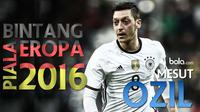 Mesut Ozil gelandang Arsenal yang memperkuat timnas Jerman diprediksi bakal menjadi bintang di Piala Eropa 2016 nanti.