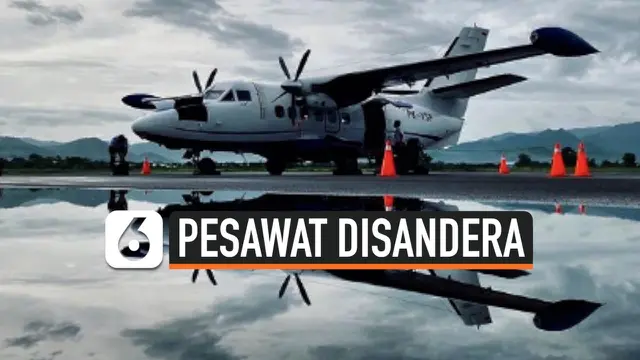 VIDEO: Pesawat Susi Air Disandera Dua Jam Oleh KKB di Papua