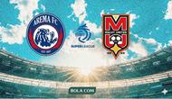 Prediksi Arema FC vs Malut United. (Bola.com/Ario Yosia)